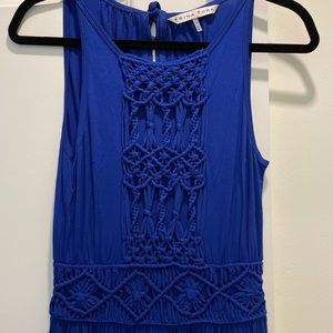 Trina Turk Blue Maxi Dress - Size 0